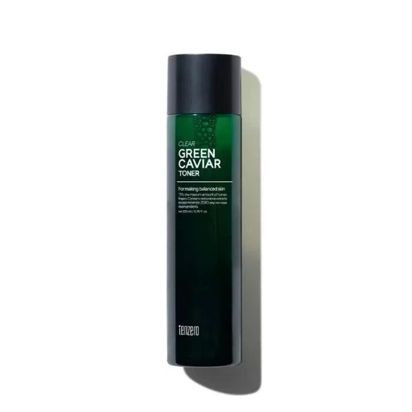 Nước Hoa Hồng Chiết Xuất Rong Nho Tenzero Green Caviar Toner 200ml