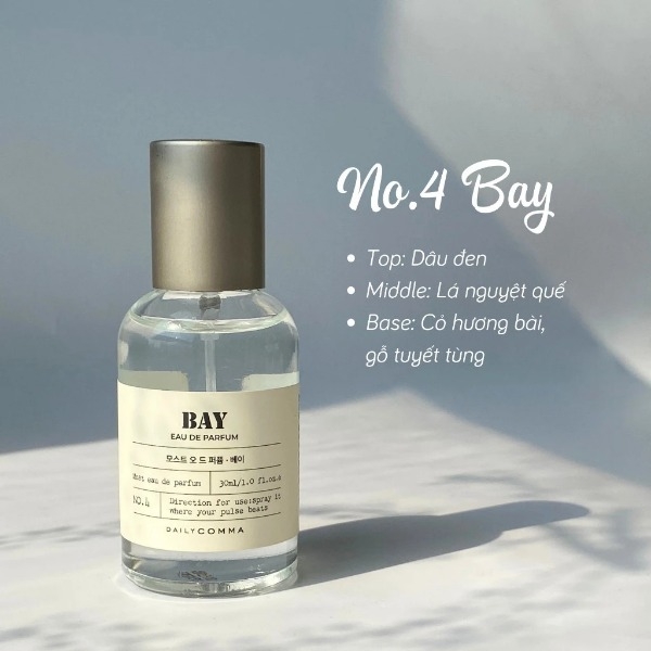 Nước hoa Santal Eau De Parfum DailyComma 30ml (Nhiều mùi hương)