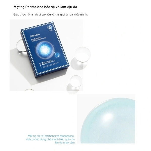 [JM SOLUTION] Mặt Nạ JM Solution Panthelene Intensive Barrier B5