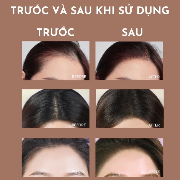 Phấn Che Khuyết Điểm Làm Dày Tóc Gogo Tales Vỏ Tím