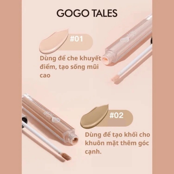 Thanh Tạo Khối Dạng Kem Gogo Tales Stick Highlighter