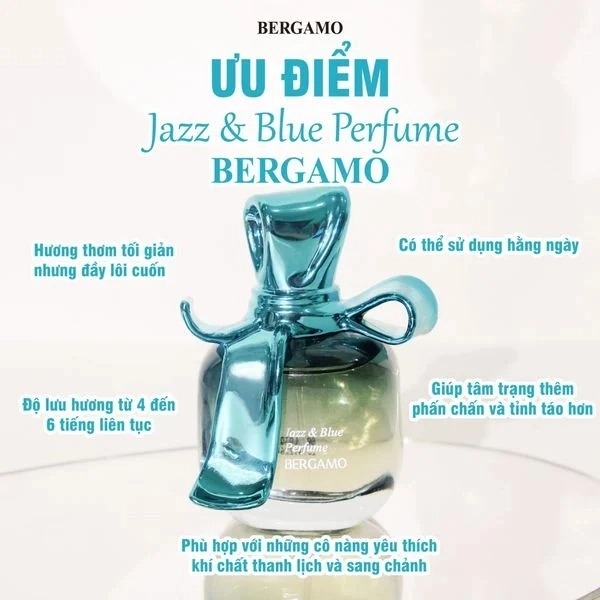 Nước Hoa Bergamo Perfume Nhiều Mùi Hương 30ml