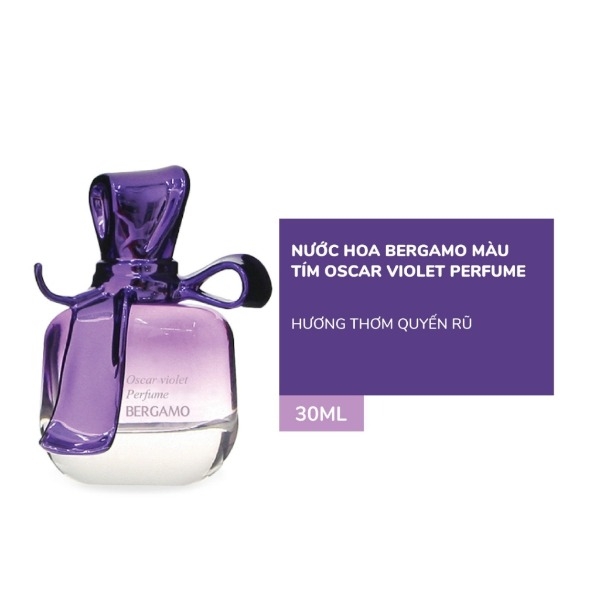 Nước Hoa Bergamo Perfume Nhiều Mùi Hương 30ml