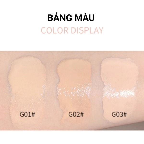 Phấn Nước Gogo Tales Glazed Soft Air Boy Girl Cushion Dưỡng Ẩm Che Khuyết Điểm Kèm Lõi Thay Thế 13gx2
