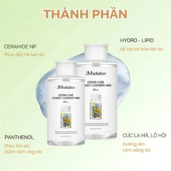 Nước Tẩy Trang JMsolution Làm Sạch Sâu Dịu Nhẹ Cấp Ẩm 500ml/850ml