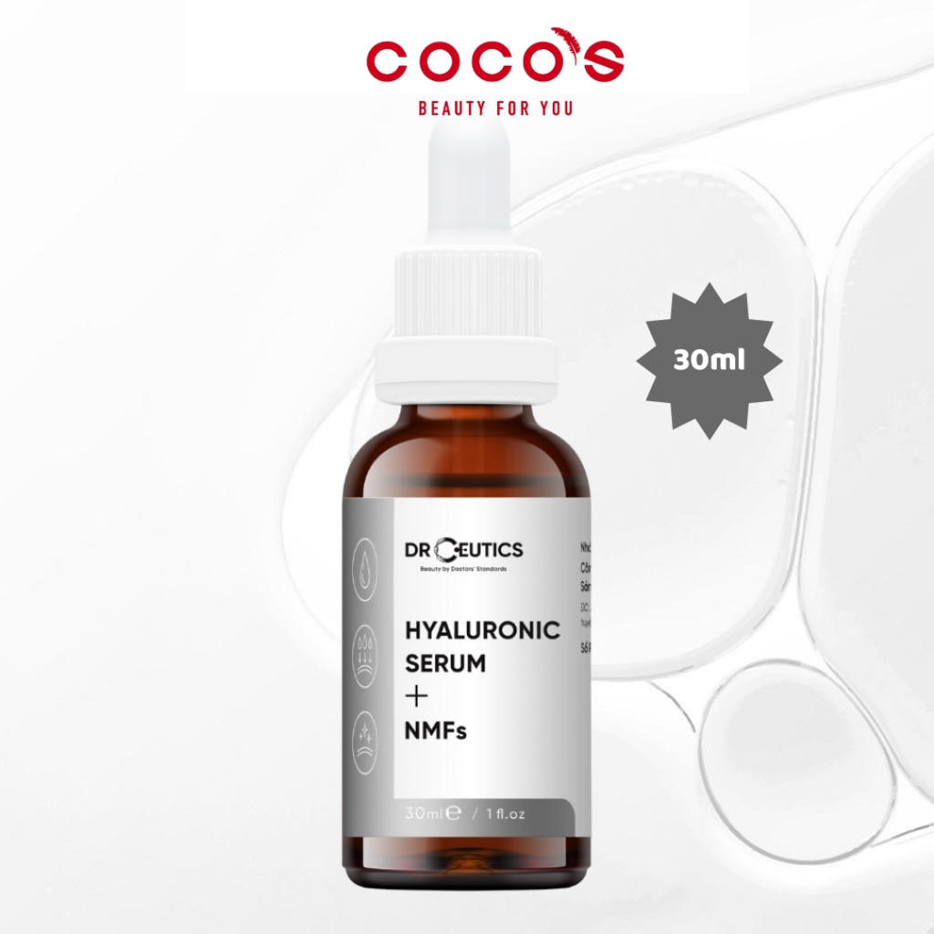 Tinh Chất DrCeutics Hyaluronic Acid + NMFs Serum Cấp Ẩm Và Căng Bóng Da 30ml/100g