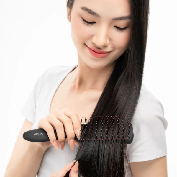 Lược Bán Nguyệt Vacosi For All Hair Types Styling Hairbrush Tạo Kiểu & Phồng Tóc - C08