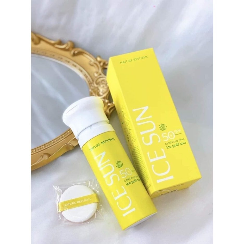Kem Chống Nắng Dạng Xịt Ice Sun Nature Republic California Aloe SPF50+ PA+++ 100ml