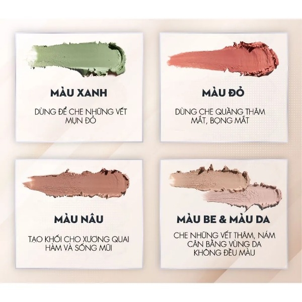 Kem Che Khuyết Điểm Catrice Allround Concealer 5 Ô Che Mọi Khuyết Điểm Chất Mềm Mịn 6g