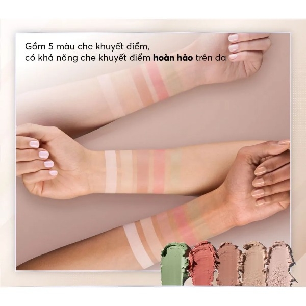 Kem Che Khuyết Điểm Catrice Allround Concealer 5 Ô Che Mọi Khuyết Điểm Chất Mềm Mịn 6g