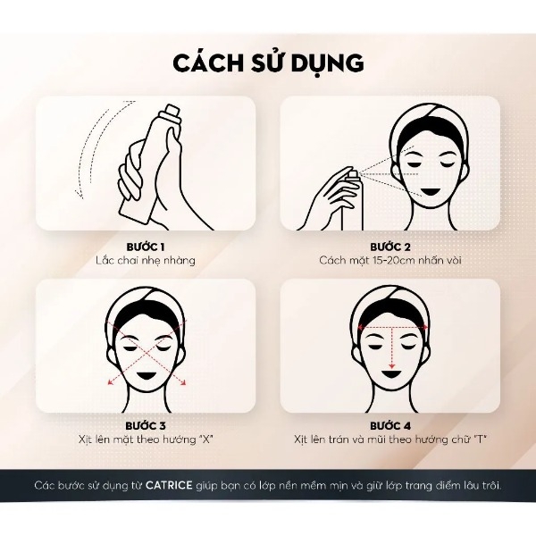 Xịt Khóa Nền Catrice Prime And Fine Multitalent Fixing Spray, Xịt Khóa Nền Giúp Da Mướt Và Ăn Phấn Hơn 50ml