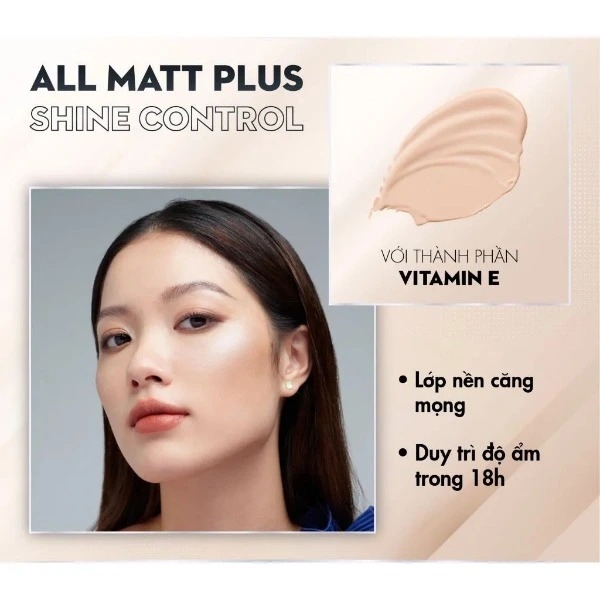 Kem Nền Catrice 18H All Matt Plus Shine Control Make Up Bền Màu Độ Che Phủ Cao 30ml
