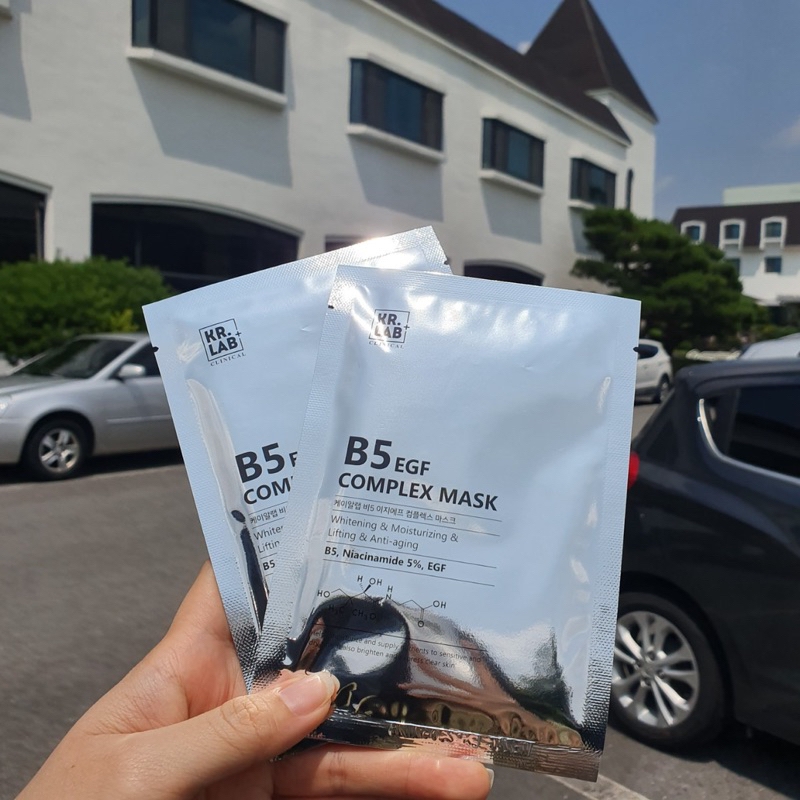 Mặt Nạ Kr.Lab+ B5 EGF Complex Mask, Mặt Nạ Cấp Ẩm, Mặt Nạ Phục Hồi 25ml