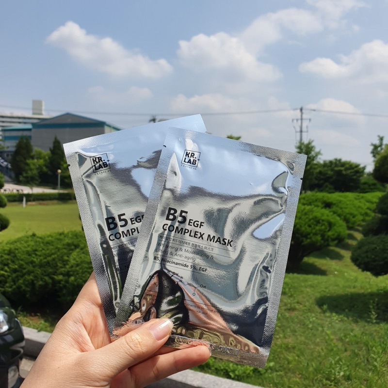 Mặt Nạ Kr.Lab+ B5 EGF Complex Mask, Mặt Nạ Cấp Ẩm, Mặt Nạ Phục Hồi 25ml