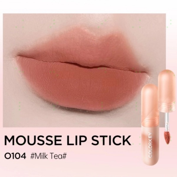 Son Môi Colorkey Mousse Lip Mud Matte, Son Môi Nhung, Son Môi Kem Bùn 2g