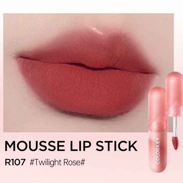 Son Môi Colorkey Mousse Lip Mud Matte, Son Môi Nhung, Son Môi Kem Bùn 2g