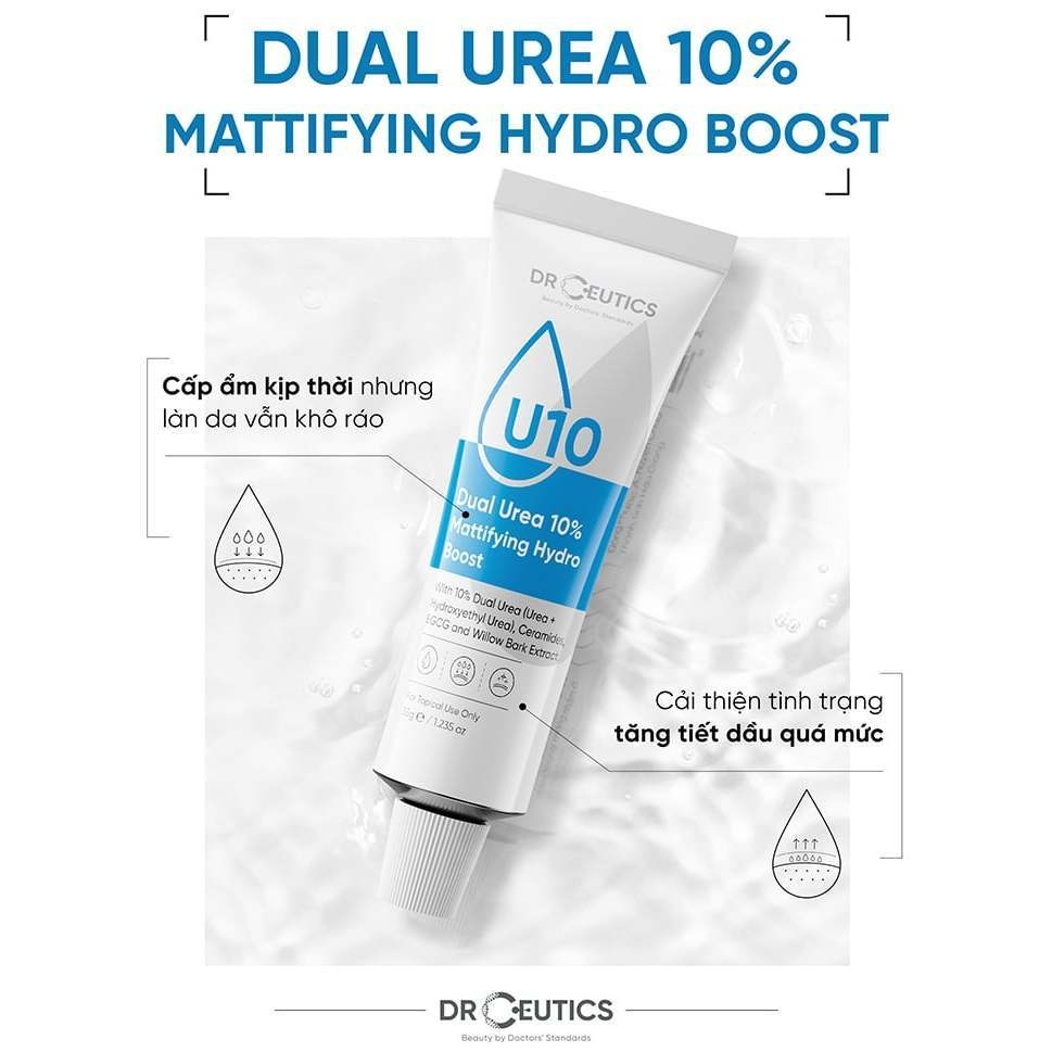 Kem Dưỡng Ẩm Dual Urea 10% Invisible Hydrating Gel