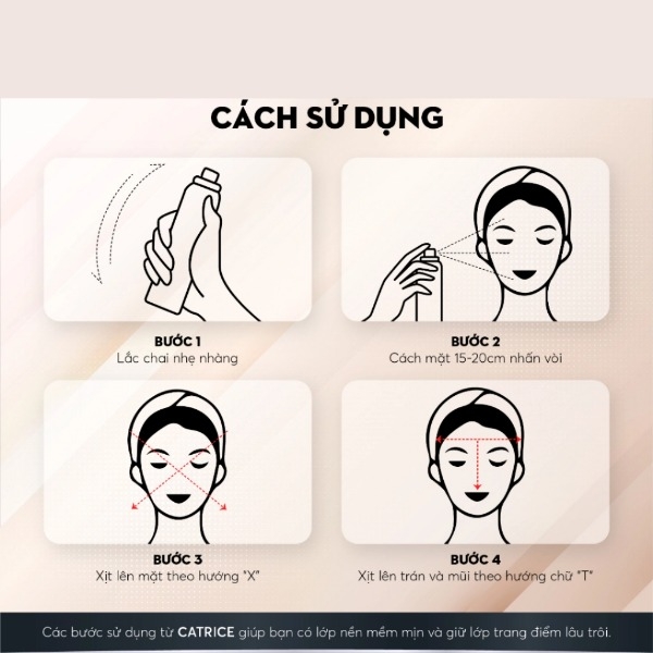 Xịt Khóa Nền Catrice Oil-Control Matt Fixing Spray 16h Xịt Khóa Nền Kiềm Dầu, Cấp Ẩm 50ml