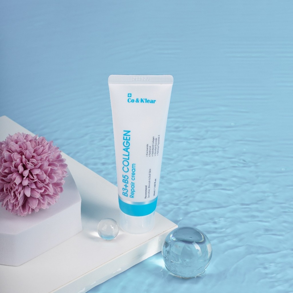 Kem Dưỡng Co&Klear B3 + B5 Collagen, Kem Dưỡng Phục Hồi, Kem Dưỡng Cấp Ẩm 50ml