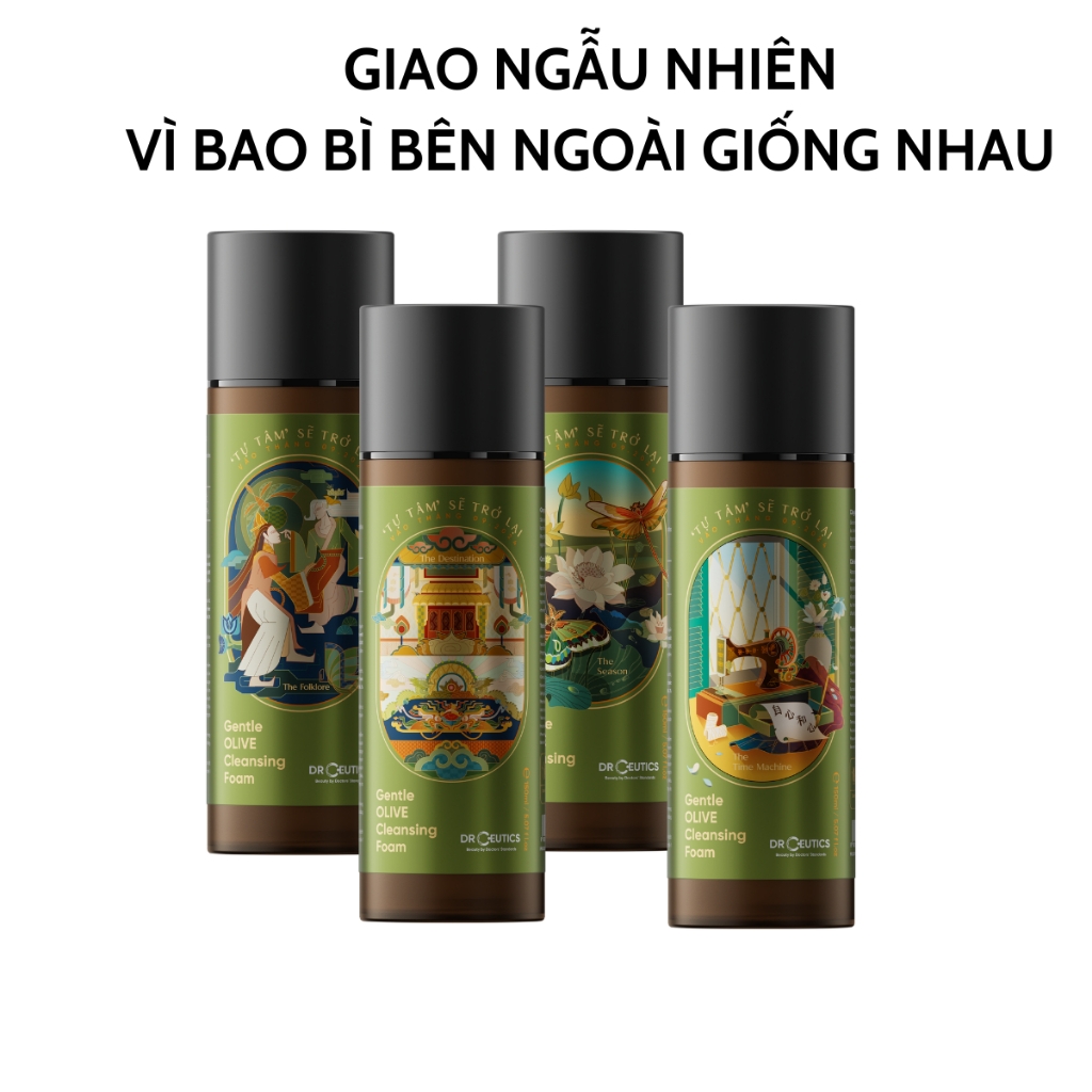[DRCEUTICS] SỮA RỬA MẶT OLIVE DRCEUTICS - PHIÊN BẢN TỰ TÂM