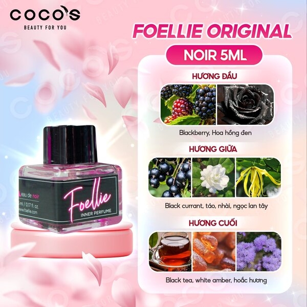 Nước Hoa Vùng Kín Foellie Eau De Innerb Perfume Cho Nữ (5ml/10ml)