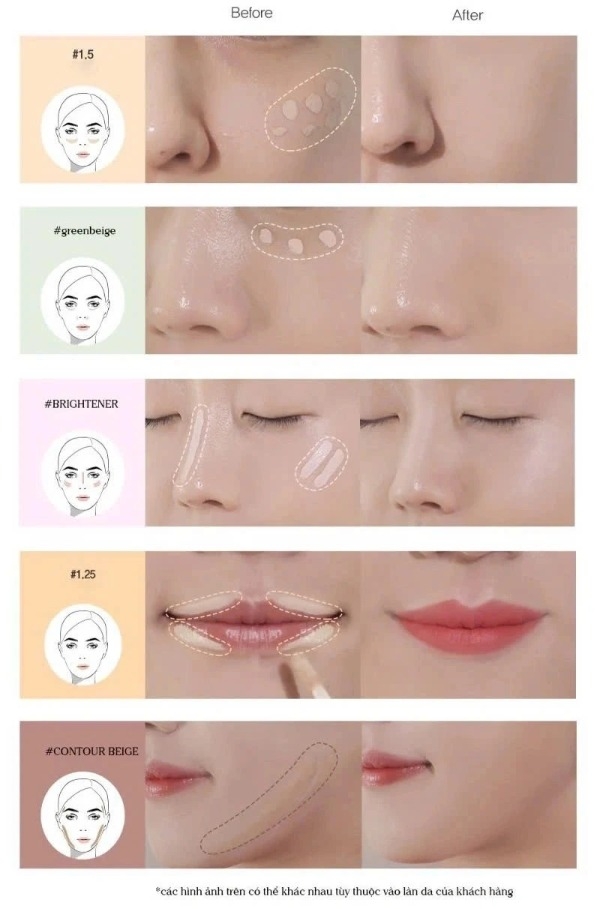 Kem Che Khuyết Điểm The Seam Cover Perfection Tip Concealer 6.5g