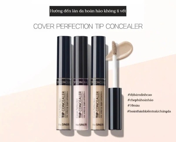 Kem Che Khuyết Điểm The Seam Cover Perfection Tip Concealer 6.5g