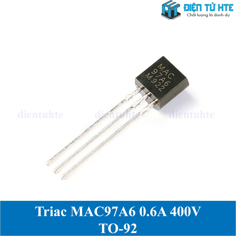 Lot De 15 Thyristors Triac MAC97A6 - 600V 1A - Pour Contrôle De Vitesse Ventilateur, éclairage, Chauffage - 2