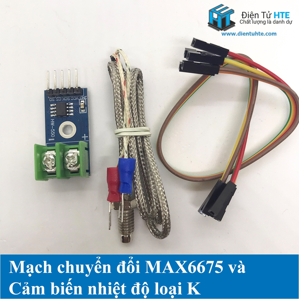 Module cảm biến nhiệt độ loại K MAX6675 | Điện Tử HTE