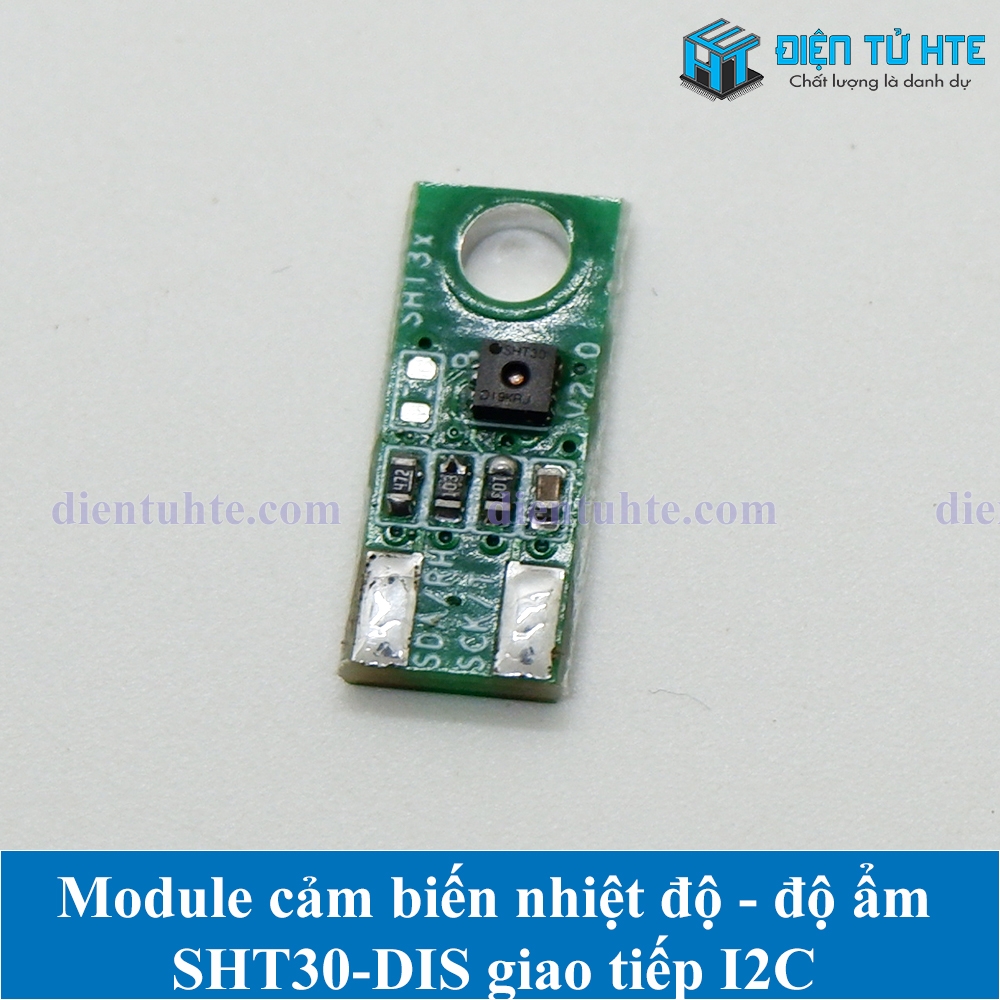 Module cảm biến nhiệt độ - độ ẩm SHT30 giao tiếp I2C | Điện Tử HTE