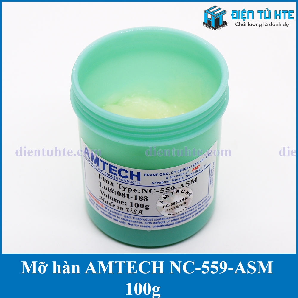 Mỡ hàn AMTECH NC-559-ASM 100g | Điện Tử HTE