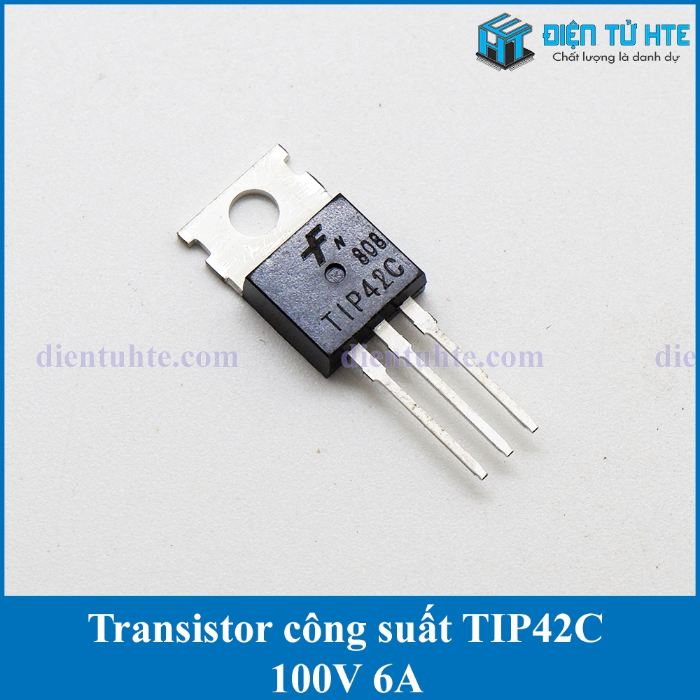 10x TIP42C 100V/6A PNP Transistor TO-220