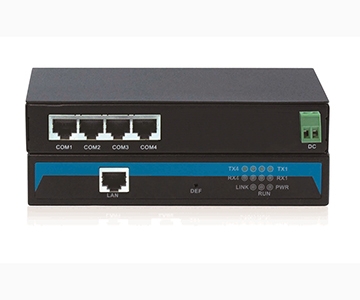 MWS04-104: Bộ chuyển đổi tín hiệu 04 cổng RS232 sang Ethernet