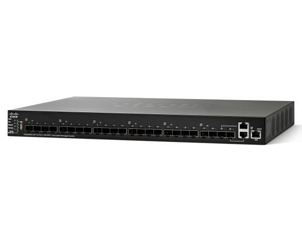 24-Port 10G SFP+ Stackable Managed Switch CISCO SG350XG-24F-K9-EU