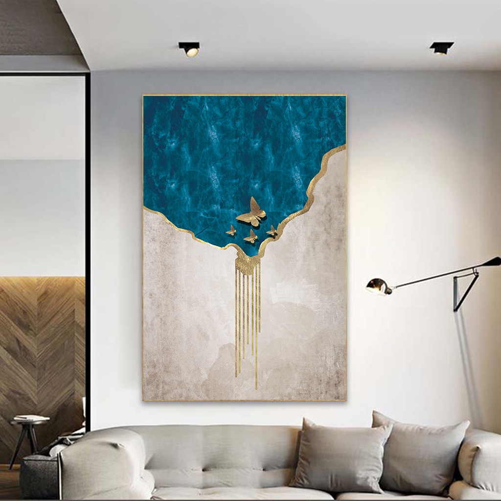MUA TRANH CANVAS HÀ NỘI SIÊU ĐẸP TẠI OHADECOR 4 Tranh canvas trừu tượng