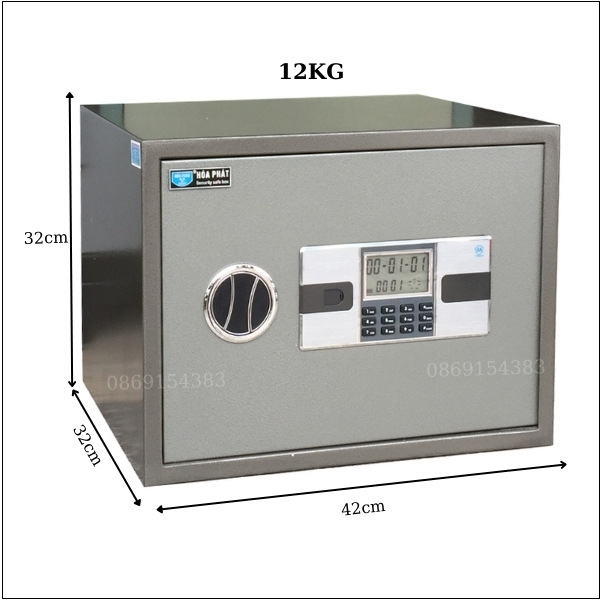 Két sắt khách sạn Hòa Phát KKS02 an toàn để tủ nhỏ gọn dễ sử dụng