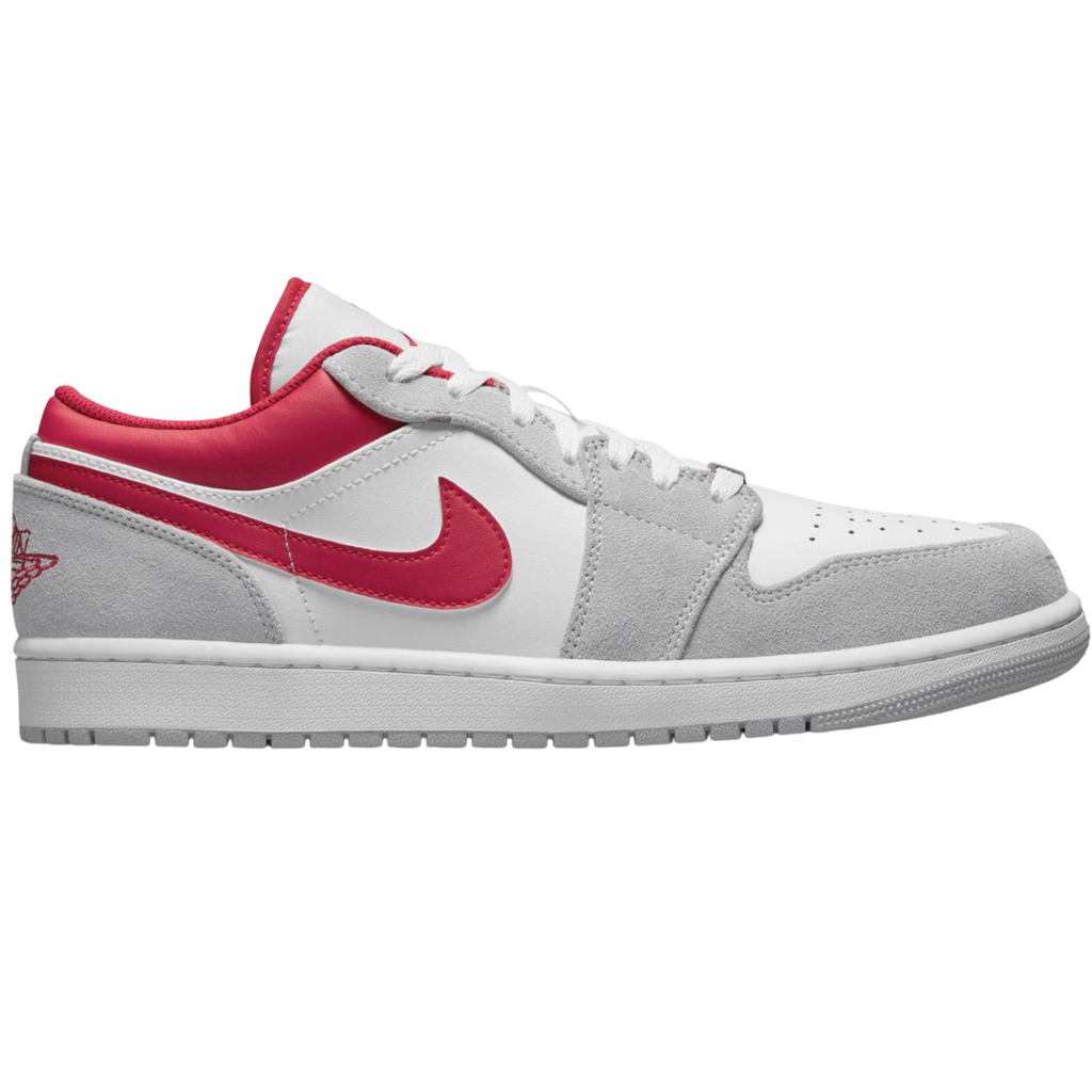 Nike Air Jordan 1 Low SE Light Smoke Grey Gym Red | DC6991-016