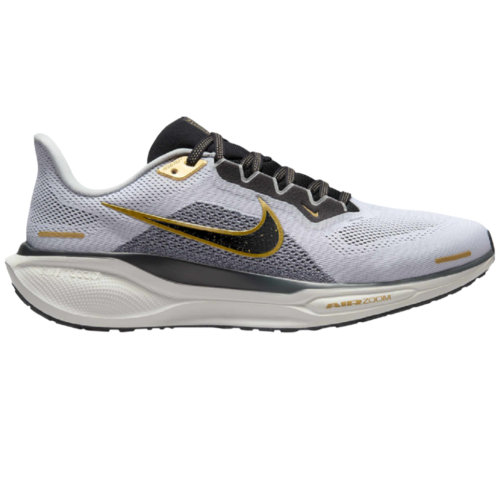 Nike Pegasus 41 White & Metallic Gold | HQ3220-100