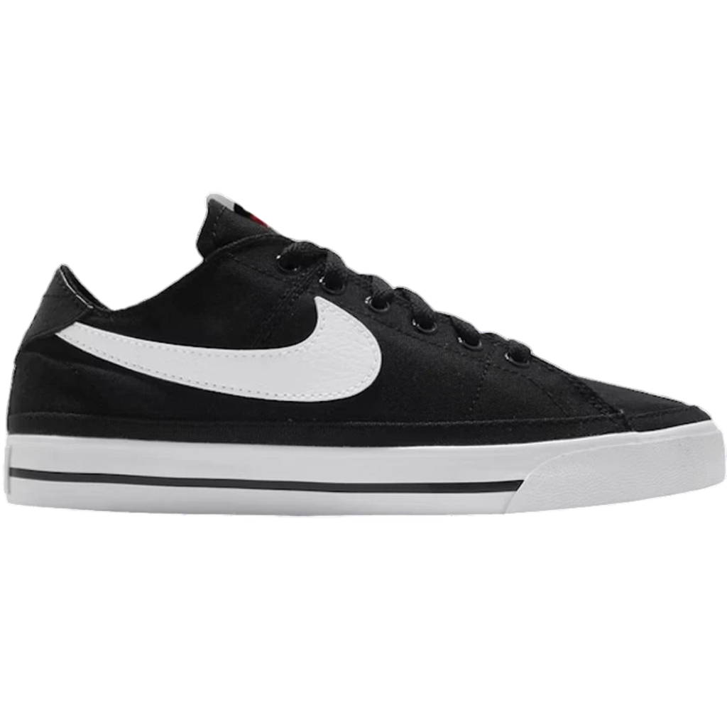 Nike Wmns Court Legacy Canvas Black White | CZ0294-001