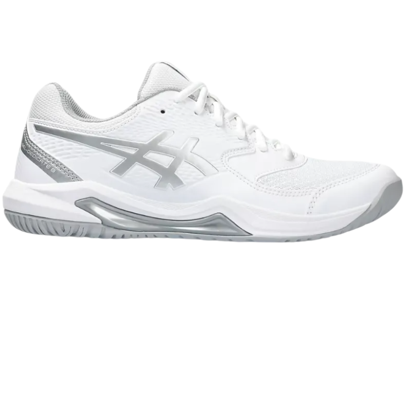 Asics Gel Dedicate 8 White Pure Silver | 1042A237-101