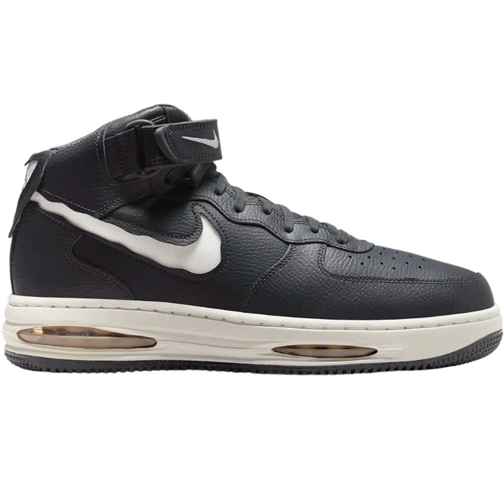 Nikes Air Max Force 1 Mid Appears In Black White | FB1374-001