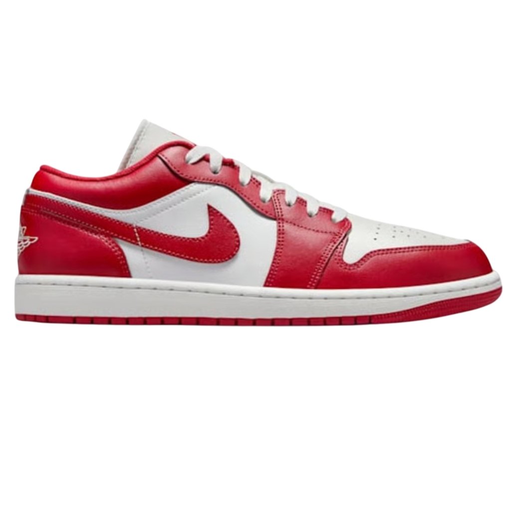 Nike Air Jordan 1 Low Red White | 553558-166