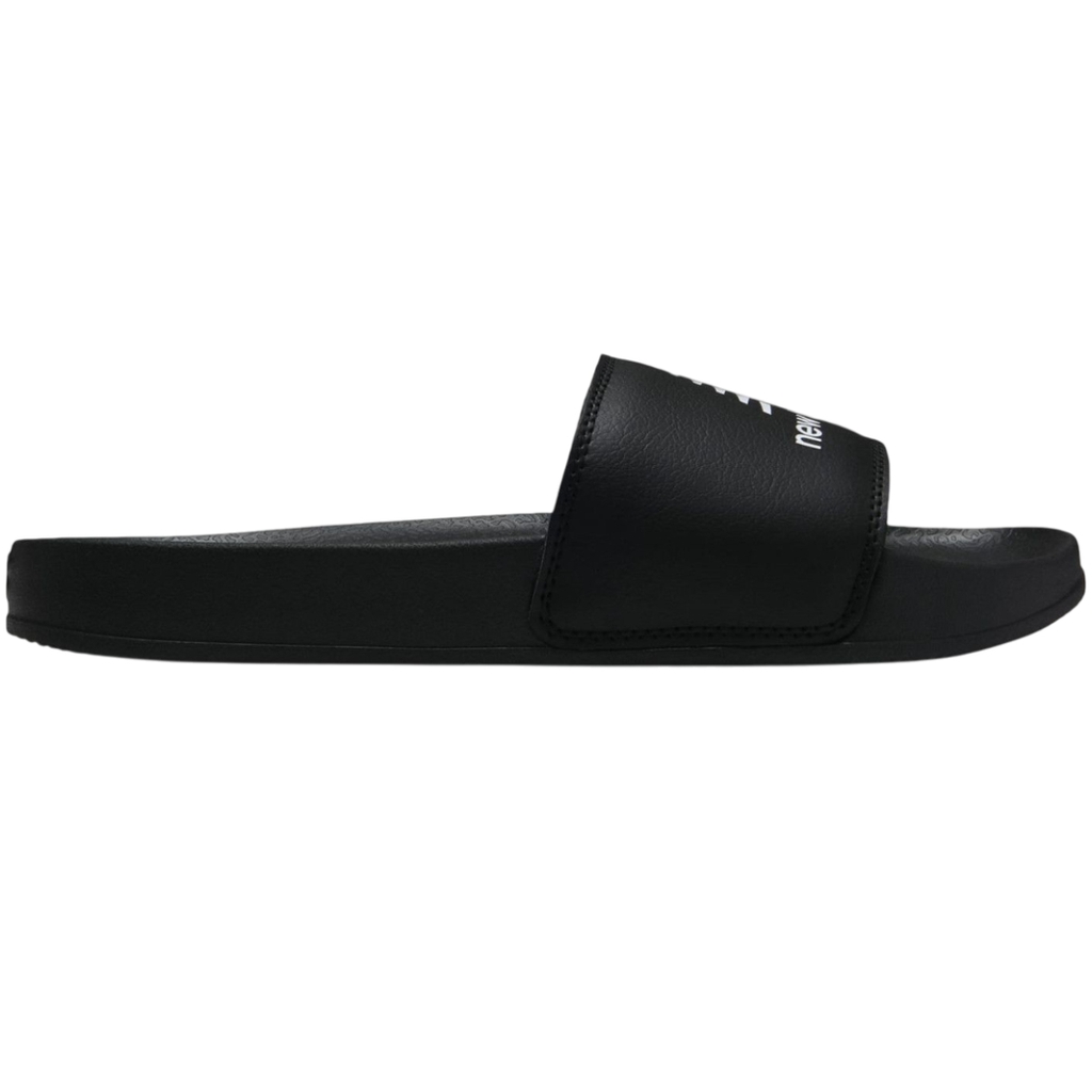 New Balance 50 NB Black White Unisex Casual Slip On Sandal | SUF050E2
