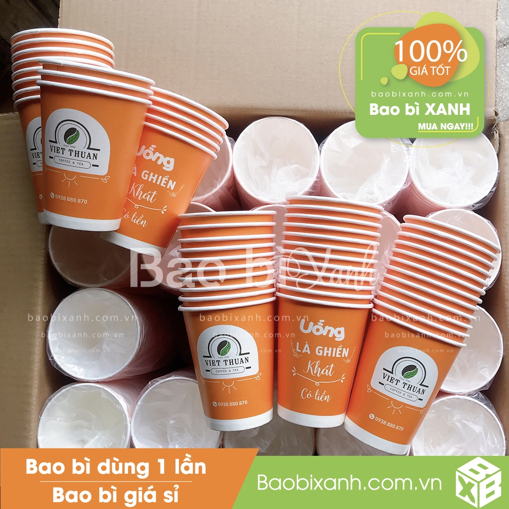 Ly giấy Việt Thuận Coffee & Tea