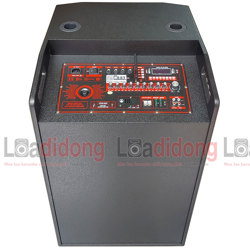 Loa Best 6930 new 2023- thiết kế đột phá, bass 5 tấc uy lực