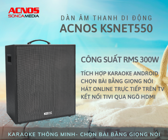 LOA DI ĐỘNG ACNOS KSNET550