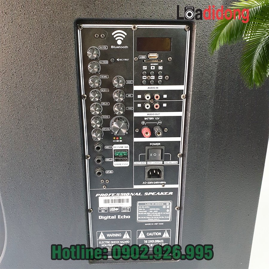 Loa kéo Best BT 6900 |Bass 5 tấc, giảm 20% | Tặng pin sạc cao cấp