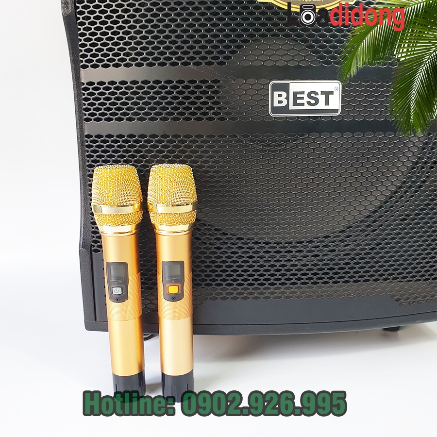 Loa kéo Best BT 6900 |Bass 5 tấc, giảm 20% | Tặng pin sạc cao cấp