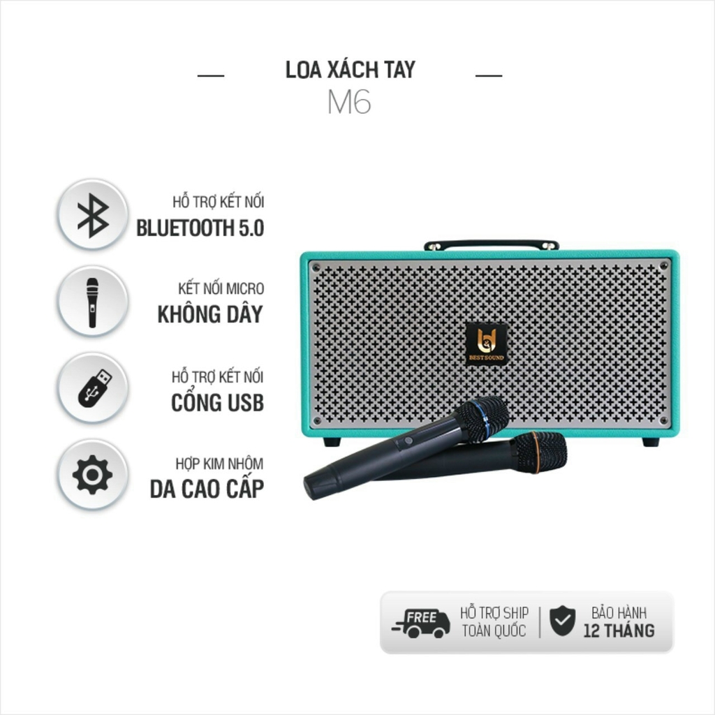 Loa Best Sound M6 - Loa karaoke cao cấp mới nhất 2022