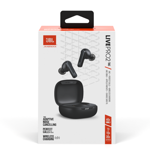 Tai Nghe Nhét Tai Chống Ồn Chủ Động JBL Live Pro 2 TWS True Wireless Không Dây - Âm Bass Mạnh Mẽ